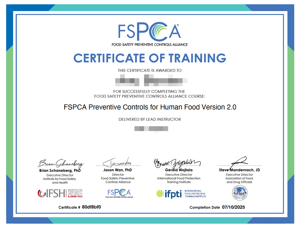 FSPCA-Example-Certificate